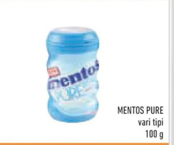 Conad Superstore MENTOS PURE vari tipi 100 g offerta