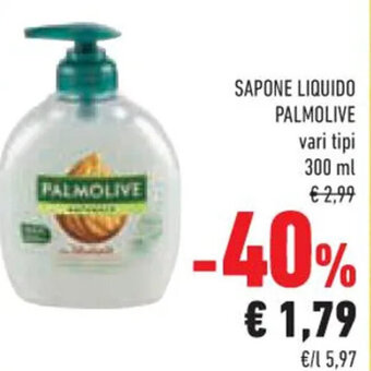 Conad Superstore SAPONE LIQUIDO PALMOLIVE 300 ml offerta