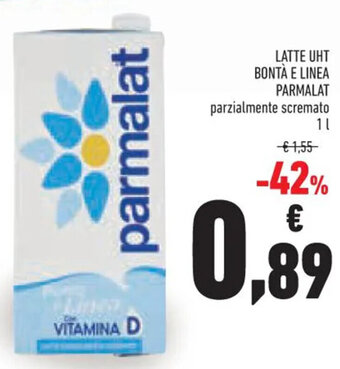 Conad Superstore LATTE UHT BONTÀ E LINEA PARMALAT 1 l offerta