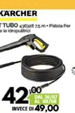 Orizzonte Kärcher Kit Tubo offerta