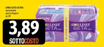 Famila Superstore Lines Seta Ultra 28pz offerta
