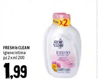 Famila Superstore Fresh & Clean Igiene intima 200ml x 2pz offerta