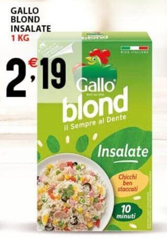Sisa GALLO BLOND INSALATE 1 KG offerta