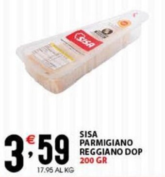 Sisa SISA PARMIGIANO REGGIANO DOP 200 GR offerta