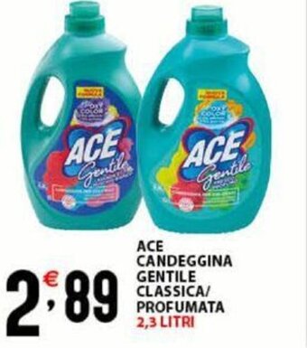 Sisa ACE CANDEGGINA EGGINA GENTILE CLASSICA/ PROFUMATA 2,3 LITRI offerta