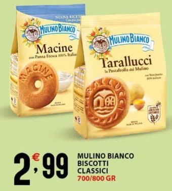 Sisa MULINO BIANCO BISCOTTI CLASSICI 700/800 GR offerta