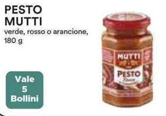 Coop PESTO MUTTI verde, rosso o arancione, 180 g offerta