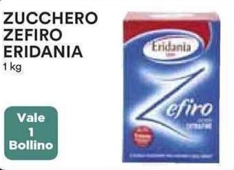 Coop ZUCCHERO ZEFIRO ERIDANIA 1 kg offerta