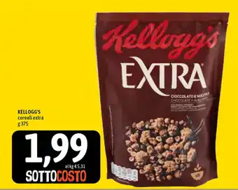 Famila Superstore Kellogg's cereali extra 375g offerta