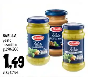 Famila Superstore Barilla Pesto 190/200g offerta