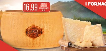 Supermercati Pasquale Prisco CANTARELLI PARMIGIANO REGGIANO 24 MESI offerta