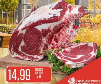 Supermercati Pasquale Prisco ARROSTO CON OSSO offerta