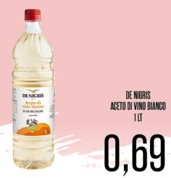 DE NIGRIS ACETO DI VINO BIANCO 1 LT