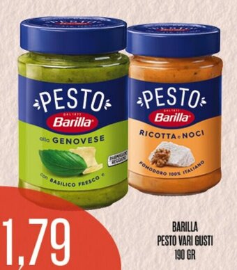 Supermercati Pasquale Prisco BARILLA PESTO 190 GR offerta