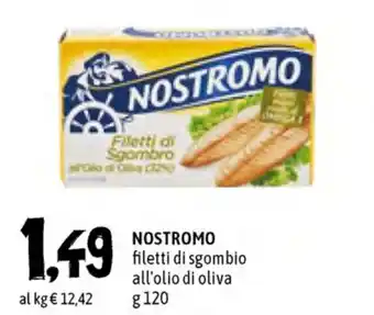 Famila Superstore Nostromo Filetti di sgombio 120g offerta