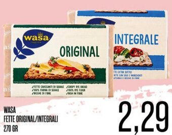 WASA FETTE ORIGINAL/INTEGRALI 270 GR