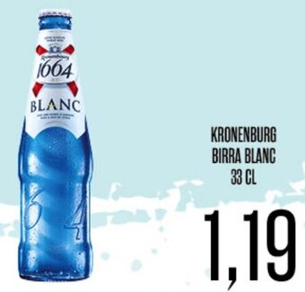 Supermercati Pasquale Prisco KRONENBURG BIRRA BLANC 33 CL offerta