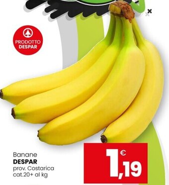 Eurospar Banane DESPAR offerta