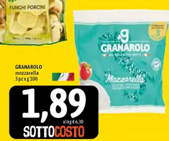Famila Superstore Granarolo mozzarella 3pzx100g offerta
