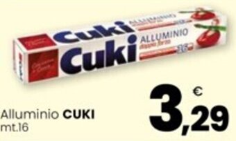 Eurospar Alluminio CUKI mt.16 offerta