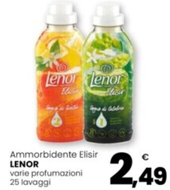 Eurospar Ammorbidente Elisir LENOR 25 lavaggi offerta