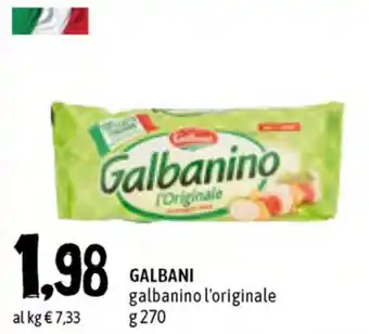 Famila Superstore Galbani Galbanino l'originale 270g offerta