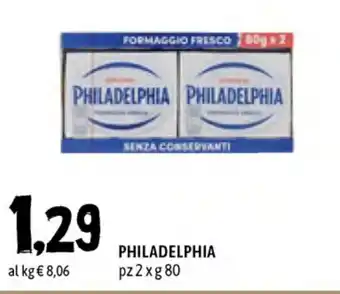 Famila Superstore Philadelphia 2pz x 80g offerta