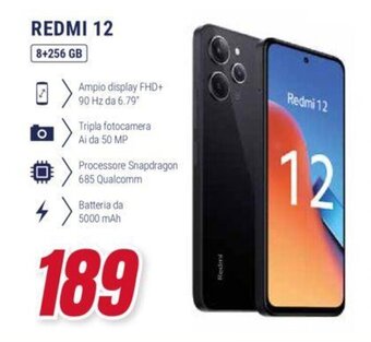 Trony REDMI 12 offerta