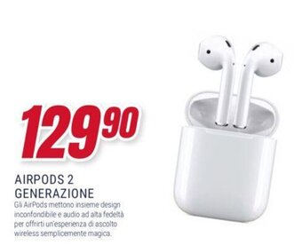 Trony AIRPODS 2 GENERAZIONE offerta