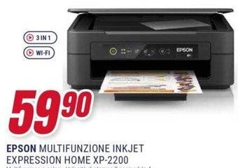 Trony EPSON MULTIFUNZIONE INKJET EXPRESSION HOME XP-2200 offerta