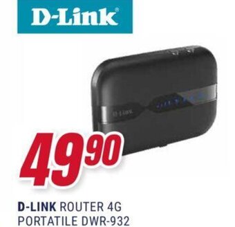 Trony D-LINK ROUTER 4G PORTATILE DWR-932 offerta