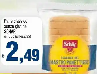 Famila Schar Pane Classico Senza Glutine offerta