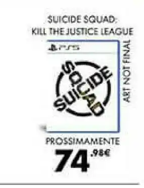 Gamestop Ps5 Suicide Squad Kill The Justice League offerta