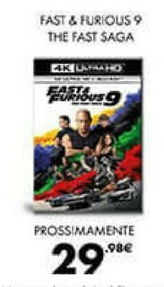 Gamestop Fast & Furious 9 The Fast Saga offerta