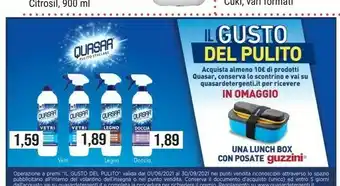 Supermercati Gulliver Quasar Vetri offerta