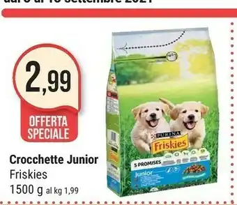 Supermercati Gulliver Purina Crocchette Junior Friskies offerta