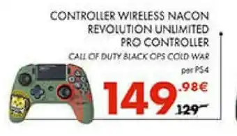 Gamestop Nacon Controller Wireless Revolution Unlimited Pro Controller offerta