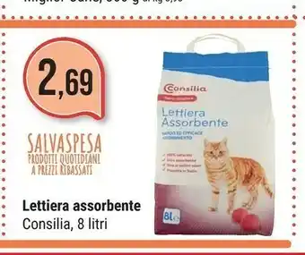 Supermercati Gulliver Consilia Lettiera Assorbente offerta