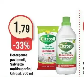 Supermercati Gulliver Detergente Pavimenti, Salviette Multisuperfici offerta