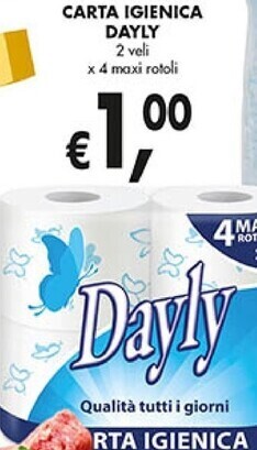 Coal Dayly - carta igienica offerta