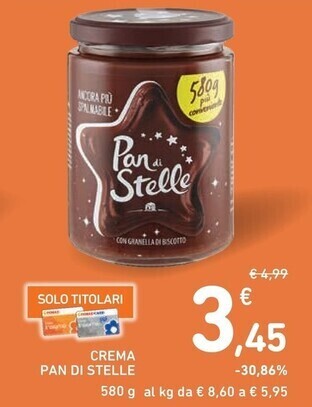 Spazio Conad Pan di stelle crema offerta