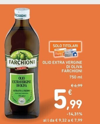 Farchioni olio extravergine di oliva