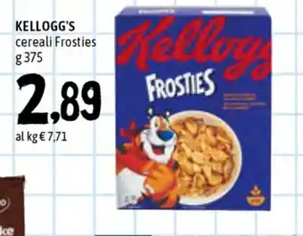 Famila Superstore Kellogg's Cereali Frosties 375g offerta