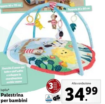 Lidl lupiluⓇ Palestrina per bambini offerta