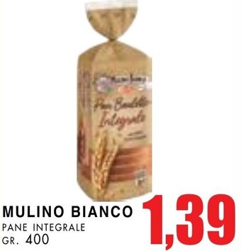 La Mimosa Supermercati MULINO BIANCO PANE INTEGRALE GR. 400 offerta