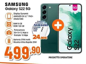 Expert SAMSUNG Galaxy S22 5G offerta
