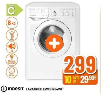 INDESIT LAVATRICE EWC81284WIT