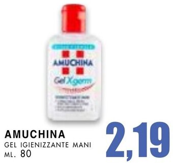 La Mimosa Supermercati AMUCHINA GEL IGIENIZZANTE MANI ML. 80 offerta