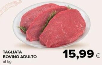 Tigre TAGLIATA BOVINO ADULTO al kg offerta