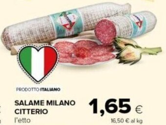 Tigre SALAME MILANO CITTERIO l'etto offerta